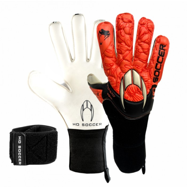 Luvas HO SOCCER KONSTRIKTOR ELITE NEGATIVE HAZARD ORANGE